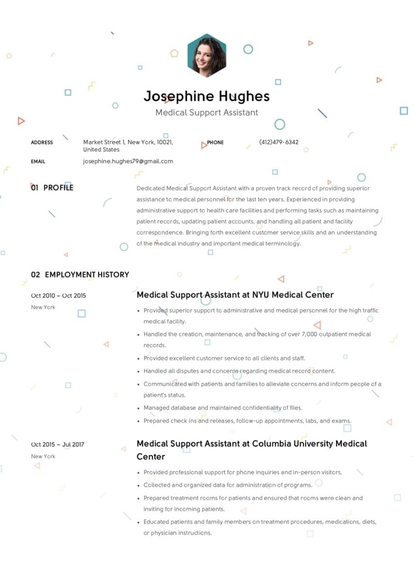 Βανκούβερ resume template